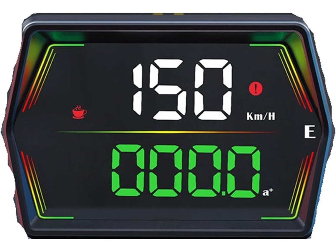 Contador Digital de Velocidade, Bússola, Relógio, Alarme, SFUSHOS