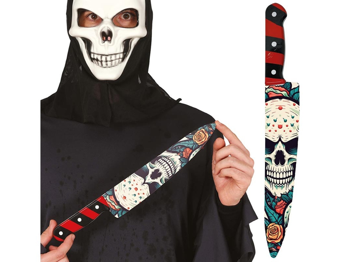 Faca Caveira 37 cm