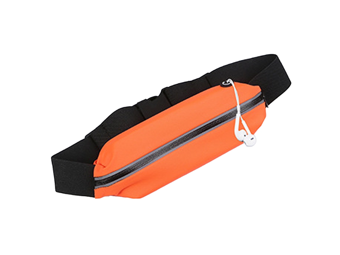 Bolsa De Cintura Para Esportes Ao Ar Livre, Cinto Multifuncional Para Corrida Em Tecido Lycra Repelente A Água
