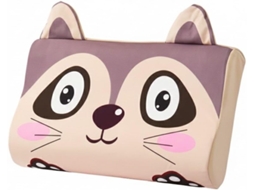 Almofada Infantil Ice Silk, Travesseiro Ergonômico De Espuma Viscoelástica Com Capa Removível, 45x27cm/urso Gertiz