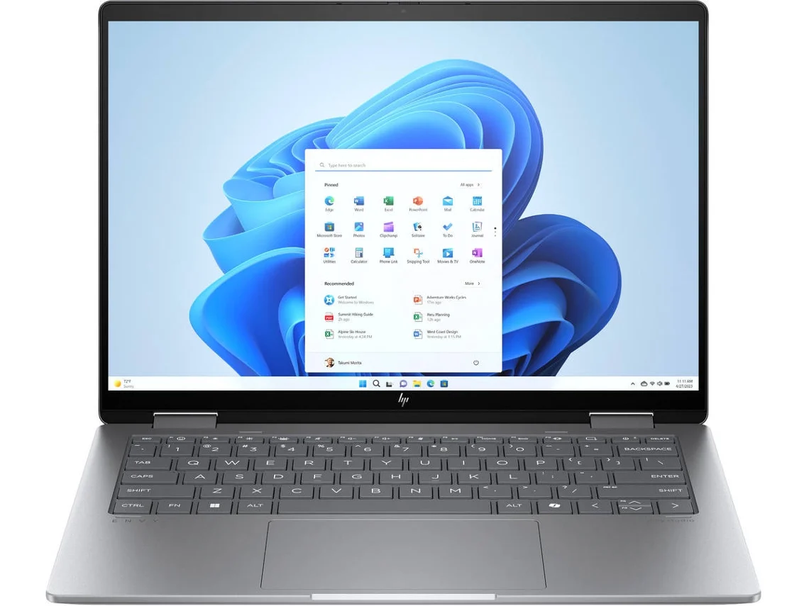 Portátil HP 2 EM 1 Envy X360 14-fa0000np (AMD Ryzen 7 8840HS - AMD