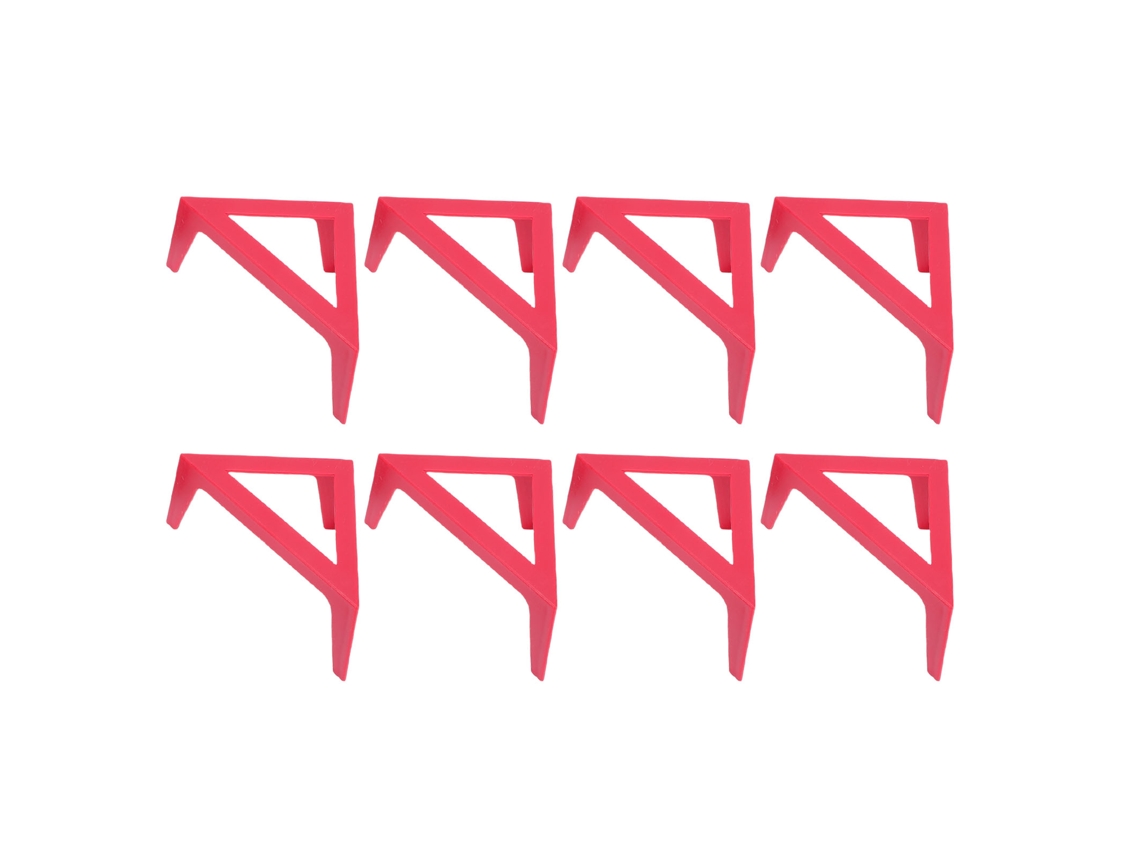 Laxiscreed Conjunto De 8 Suportes De Plástico Para Pranchetas De Desenho, Versáteis E Duráveis