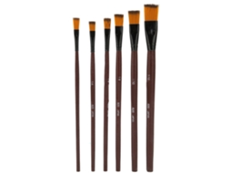 Pincéis De Tinta A Óleo Para Pintura À Água E Maquiagem