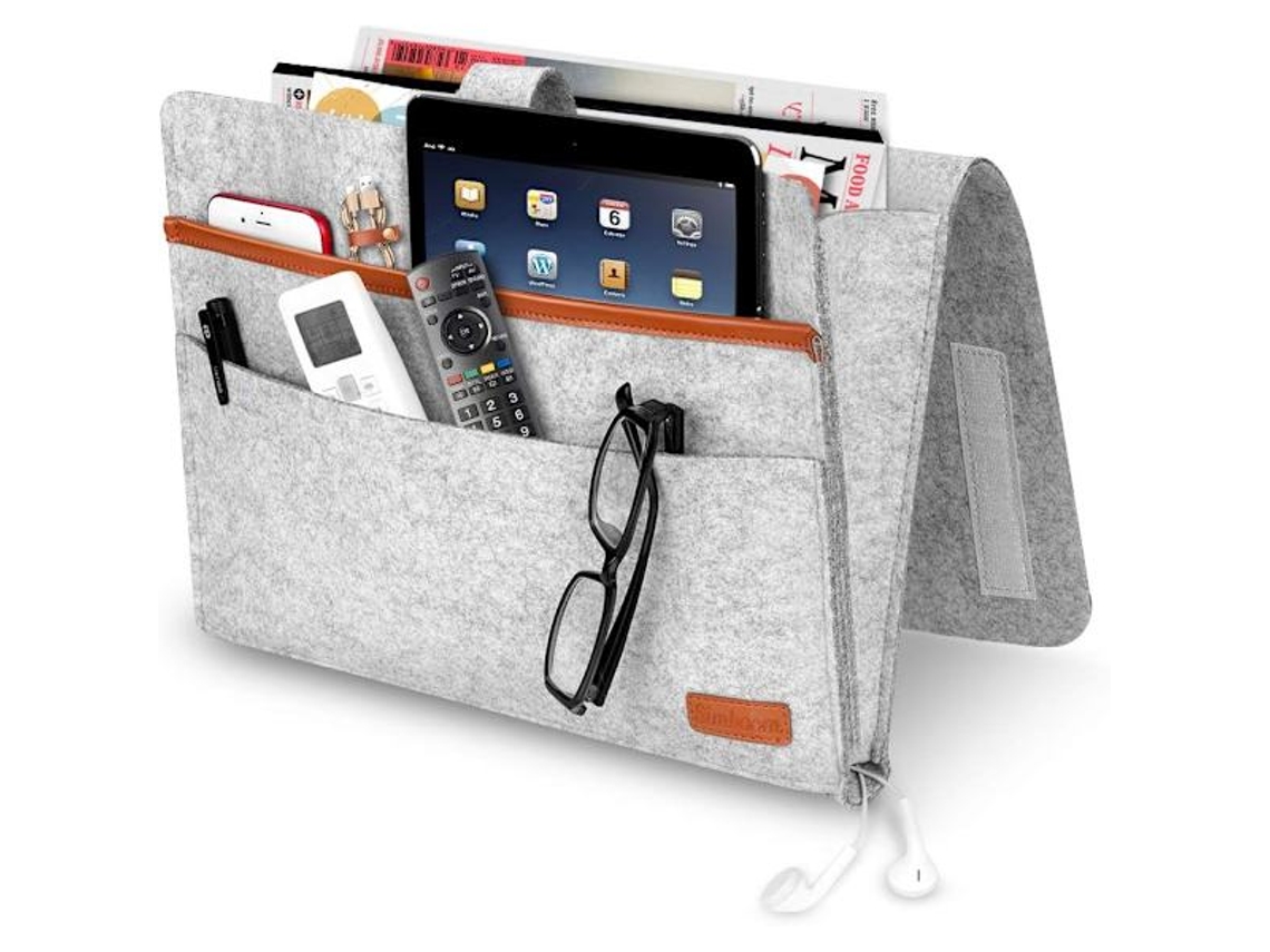 Organizador de cabeceira, bolsa de capa, suporte de cabeceira antiderrapante, bolsa para cabine de sofá-cama Slowmoose
