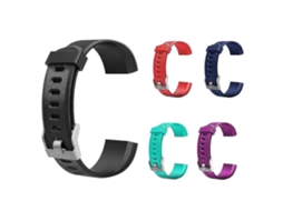 Pacote com 2 pulseiras de reposição para relógio inteligente Veryfit Pro ID115plus HR e rastreador de condicionamento físico Ly Ebike