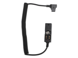 Cabo de Alimentação D Tap Com 2 Portas Fêmea Com Indicador Led Usb-c E Parafuso 1/4 Para Baterias Tipo VB