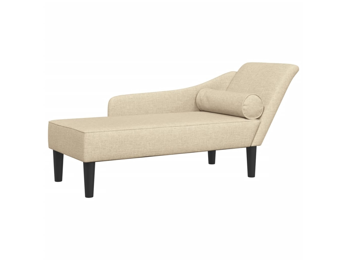 Chaise Lounge, Chaise Lounges Vidaxl Creme Veludo