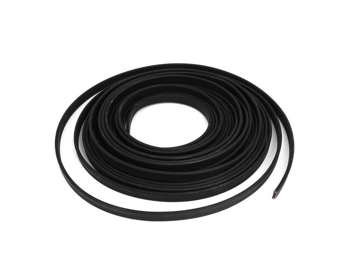 Cabo de Aquecimento Preto À Prova Corrosão e D'água, 110v, 10m X 13mm CHABERLU