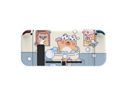 Capa protetora Encaixável para Nintendo Switch, capa fina e macia de TPU para console NS e controles Joy com BRILVIBERA