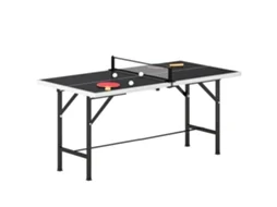 Mini Mesa de Ping Pong Dobrável com rede e bolas BTFORUS (152x76cm)