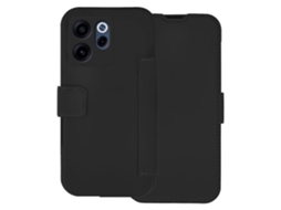 Capa Tumundosmartphone Flip De Silicone Macio Para Oppo Reno 15 Fs / 15fs 5g Preta