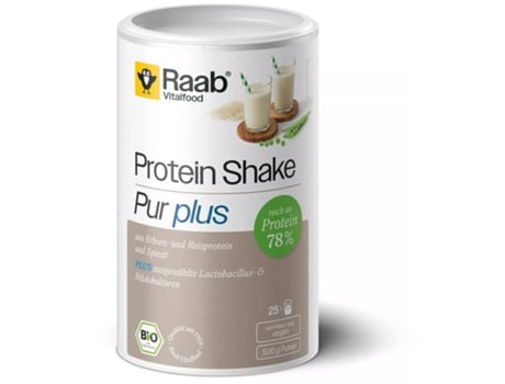 Raab Vitalfood Proteína Pura 78 Pó 500 g Bio Vegan