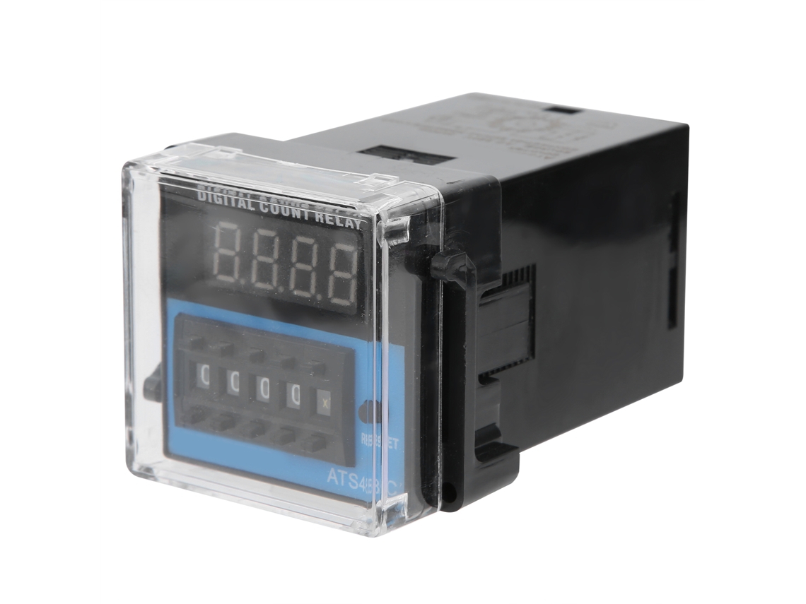 Relé Temporizador Digital Laxiscreed Com Display Para 220v E Função De Atraso Na Ativação