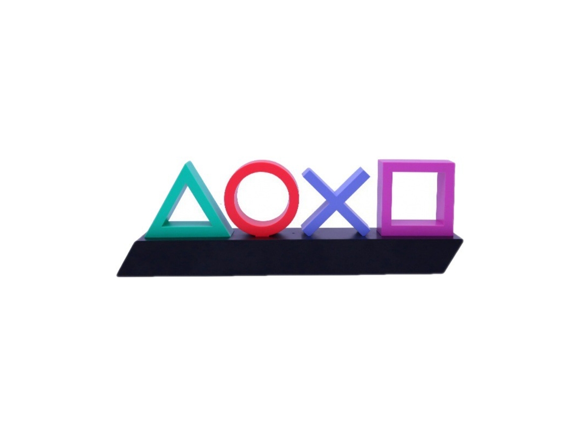 1 Peça de Luminária Criativa com Ícone para Ps5/ps4, Iluminação Ambiente Xo para Jogos BRILVIBERA