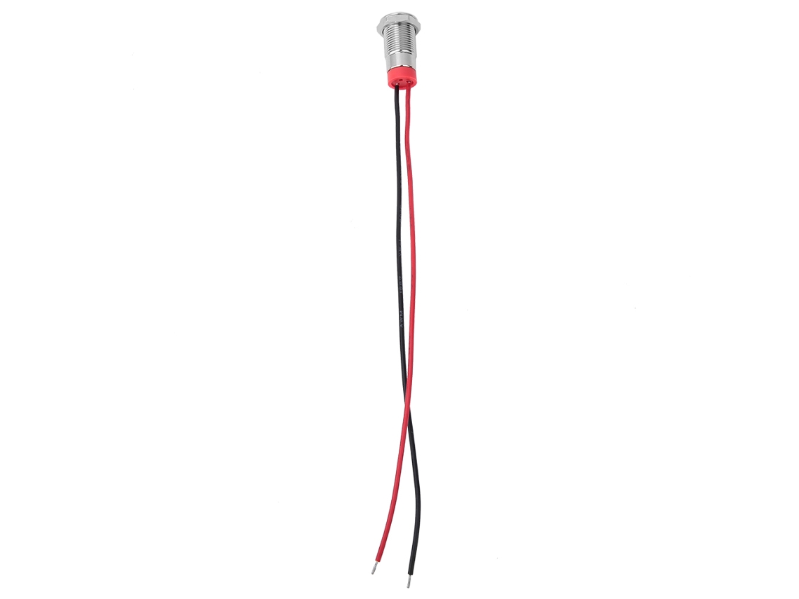 50 Luzes Led Metálicas Vermelhas 12v Ip65 Bem 10c