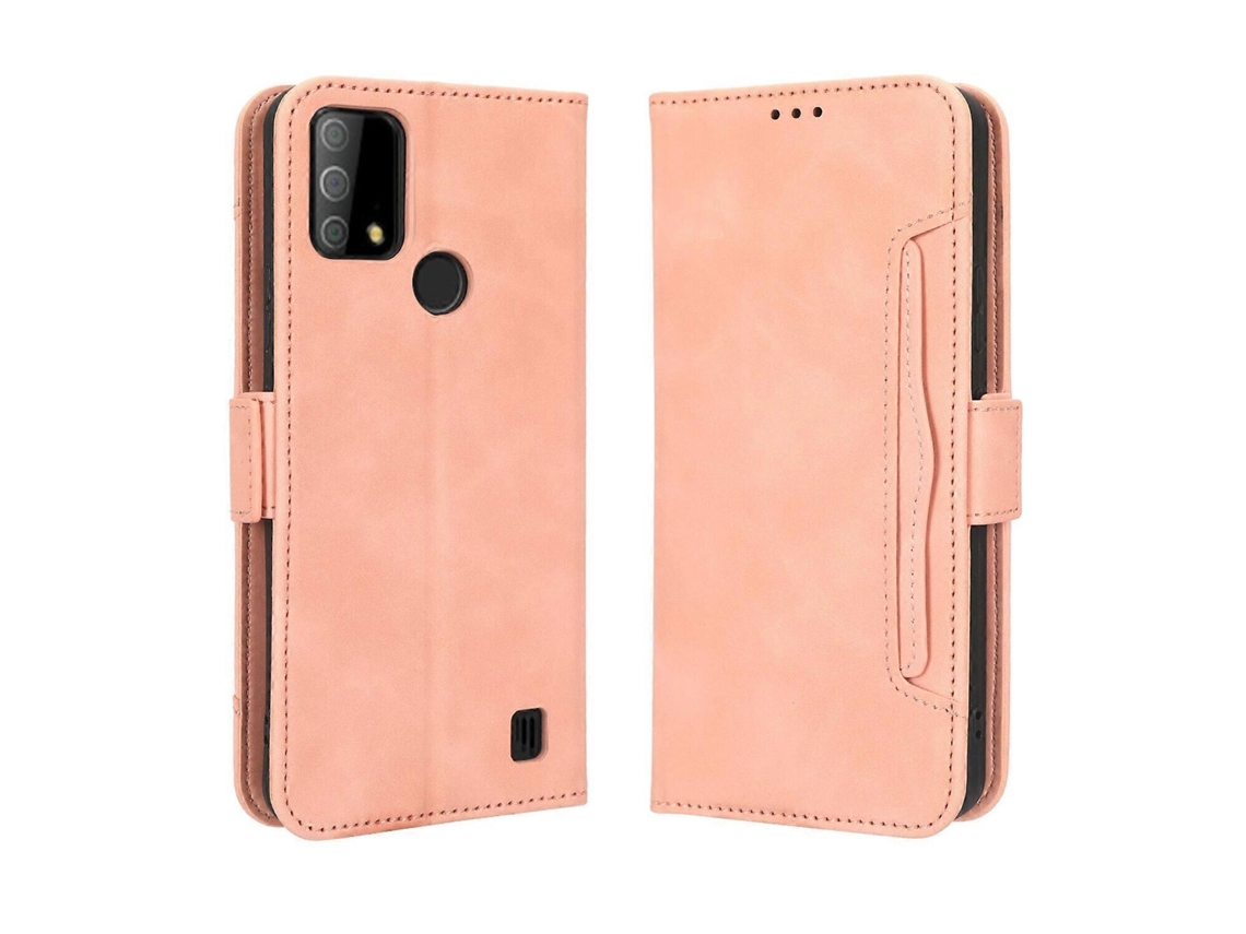 Capa Para Vodafone Smart V22 Capa Ajustável E Removível Com Porta-cartões Fecho Magnético Carteira De Couro Compatível Com Vodafone Smart V22