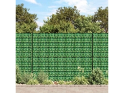 Vidaxl 4 Pcs Painéis De Privacidade Para Jardim 35x0,19 M Pvc Verde