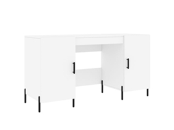 Desk, Desks Vidaxl Branco Madeira Processada (n/a)