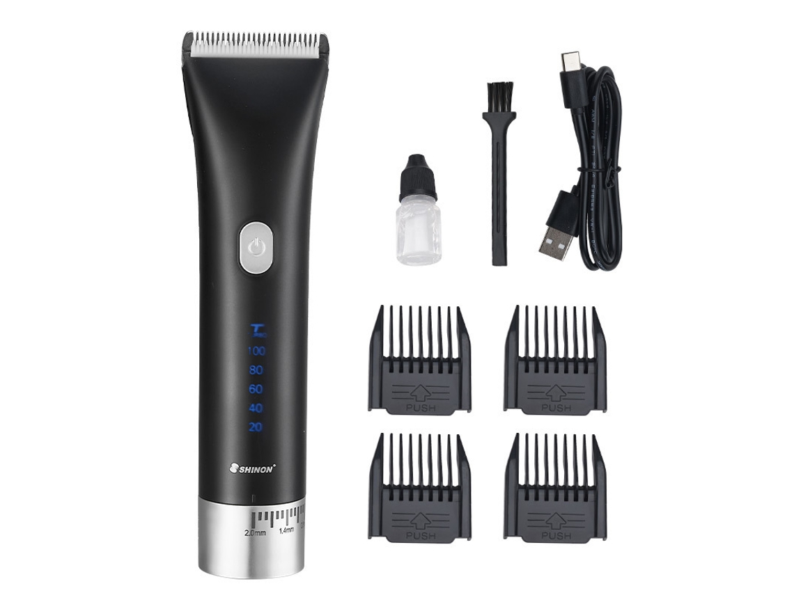 Máquina Cortar Cabelo TRUMSEN Sh-2625 Preto
