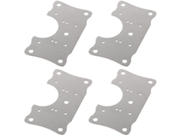 Conjunto De 4 Aço Para Portas Placa Reparo E Móveis, Janelas Gavetas.