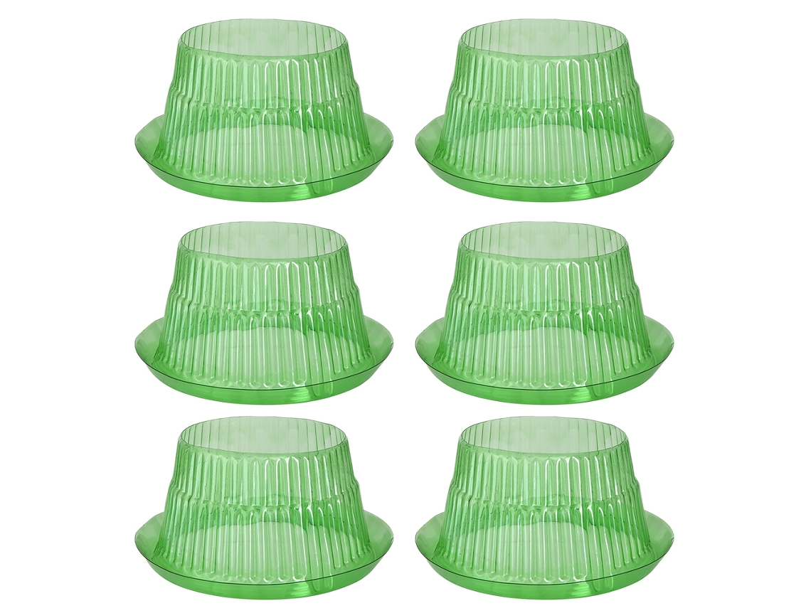 Collar Anti caracóis para Plantas com Anel Protector Sem Químicos 24cm | S/MARCA