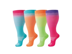 Meias De Compressão Pack 4 Pares 3xl