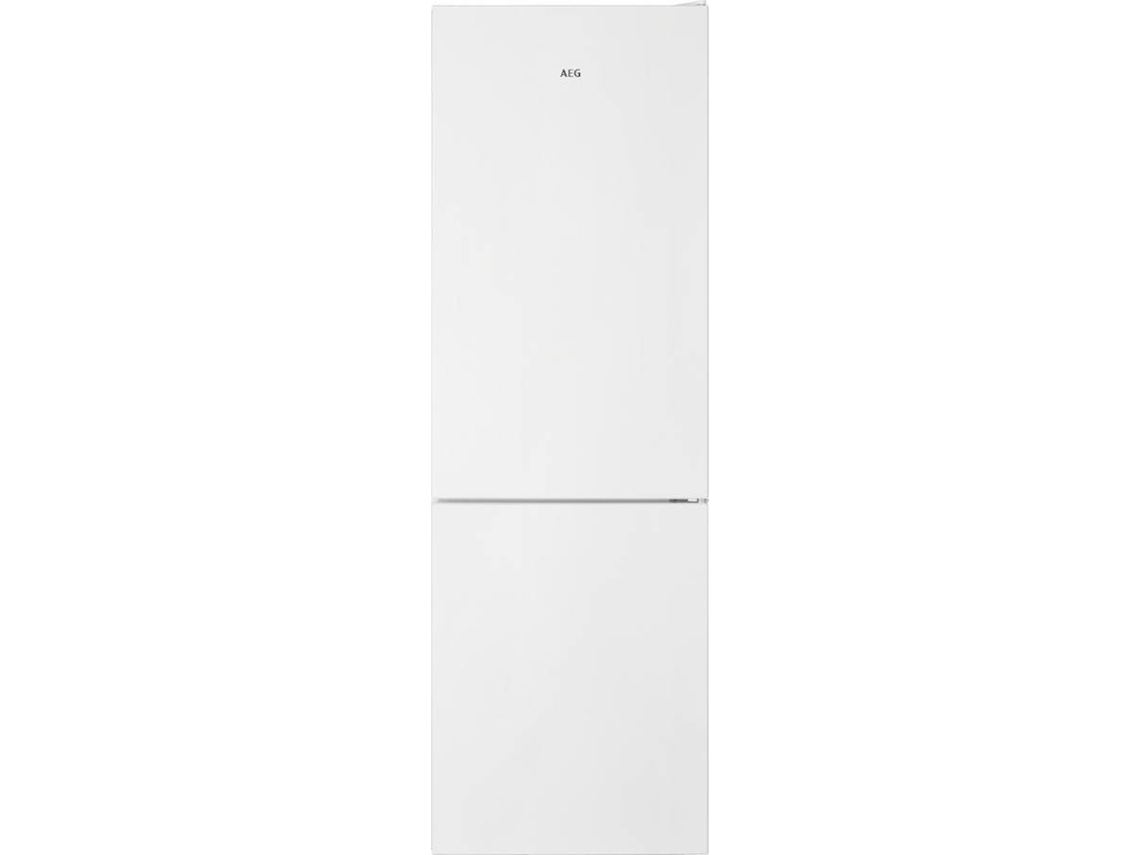 Frigorífico Combinado AEG RCB632E4MW (No Frost - 186 cm - 324 L - Branco)