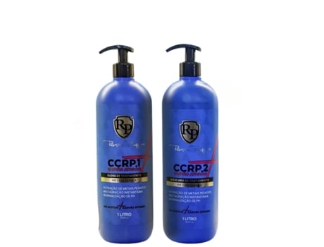 Kit Ccrp Mais Carvão Ativo Tratamento Capilar 1L ROBSON PELUQUERO