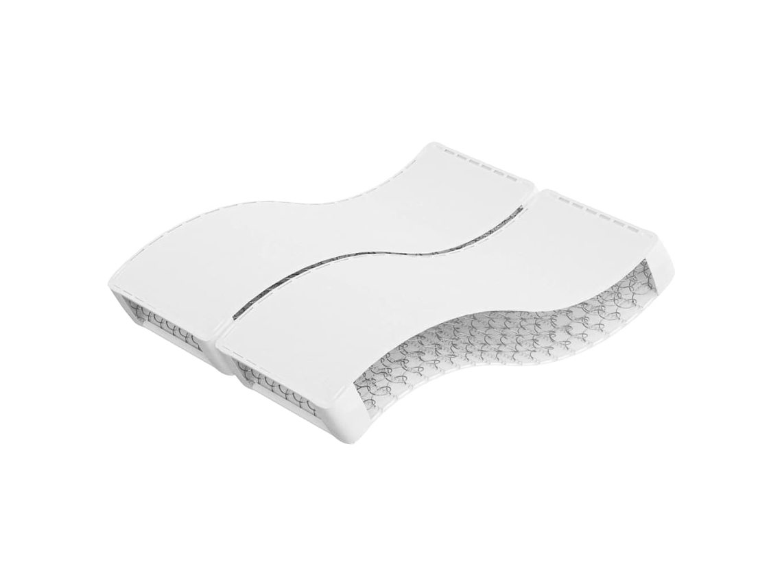 Bonnell Spring Mattress, Bonnell Spring Mattresses Vidaxl Branco Tecido (140 X 190 Cm)