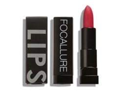 Batom Matte Focallure à prova d'água, longa duração, suave, gloss labial cosmético 8