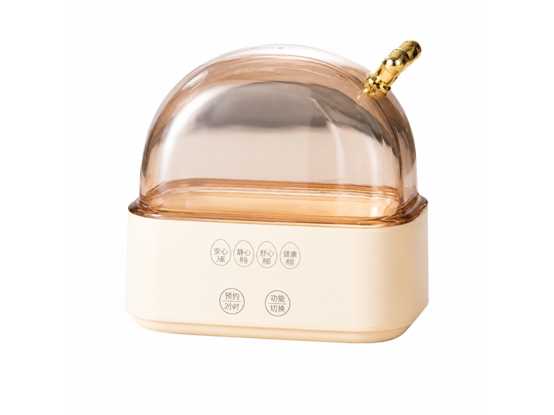 Mini Panela De Ovo, Temporizador, 220 V, Damasco, Tomada Americana, Vaporizador Elétrico