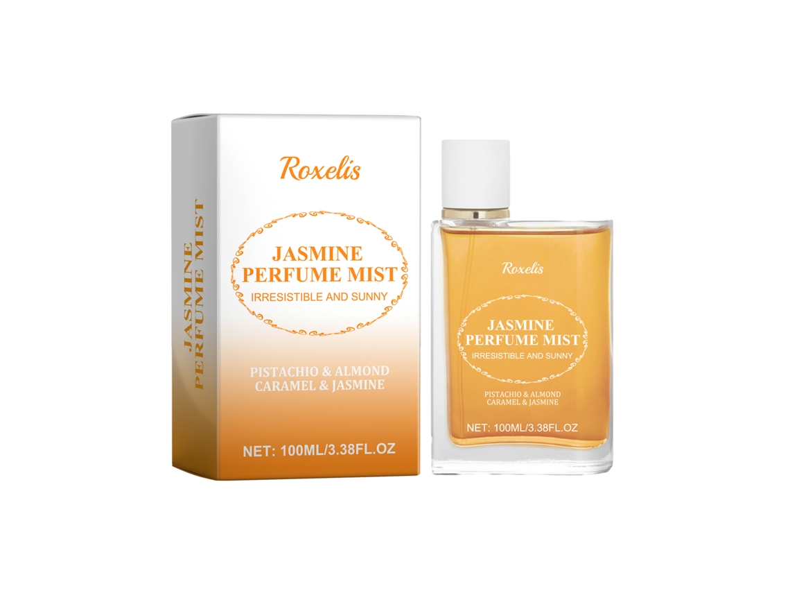 Perfume Roxelis Feminino Fresco Jasmim Floral Duradouro