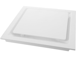 Grelha De Ventilação Quadrada Ajustável Fk100-k Para Ar Condicionado Central