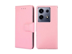 Capa De Celular Em Couro Com Textura De Cristal Para Infinix Note 30 Vip 5g