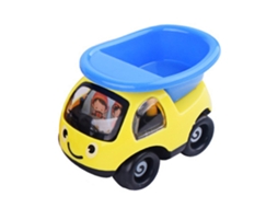 Carro De Construção Miniatura De Arrasto Com Fricção Para Crianças Caminhão De Descarregamento