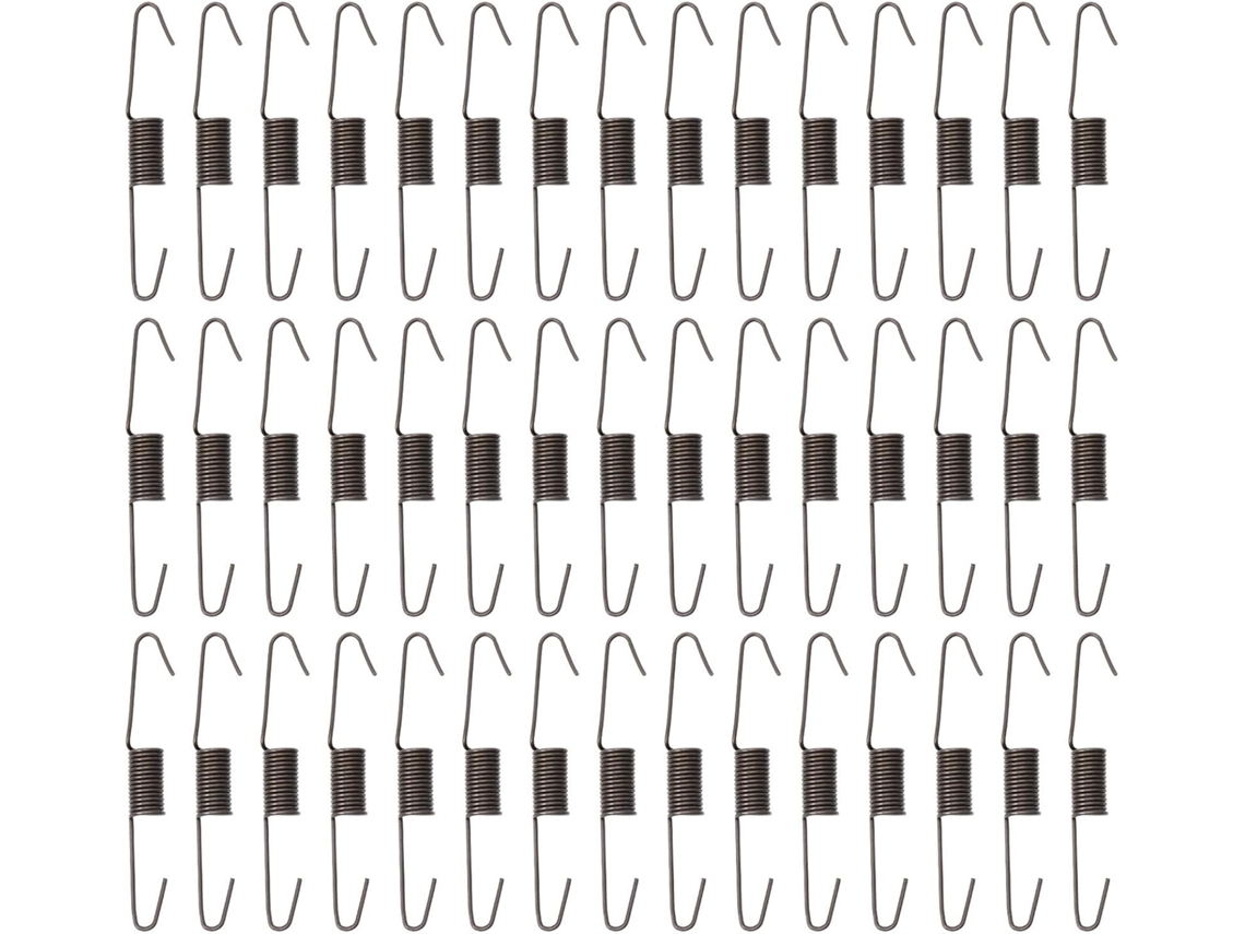 Conjunto De 100 Ganchos Mola Em Aço Preto Para Sofás, Resistentes À Corrosão, Ideais Para Reparos E Manutenção De Móveis