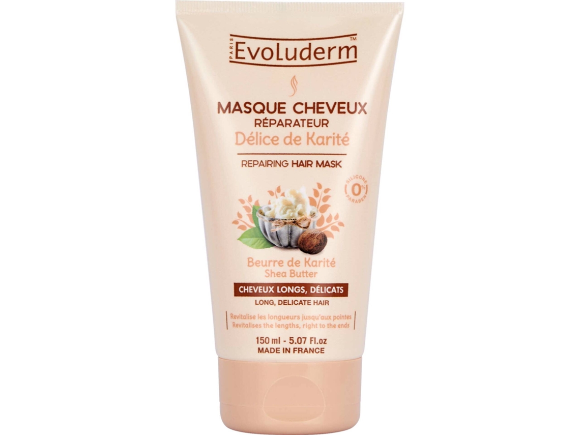 Máscara de Cabelo Reparadora Délice de Karité EVOLUDERM