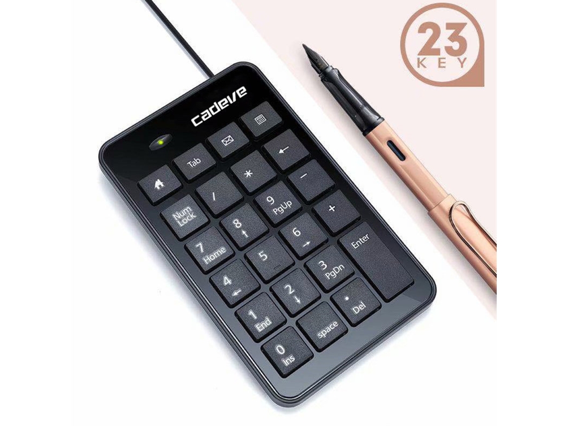 ( ) Teclado Numérico, Mini Portátil Externo Usb