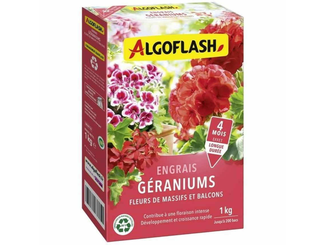 Fertilizante para Plantas ALGOFLASH Smart1N Gerânio Bloemen 1 kg