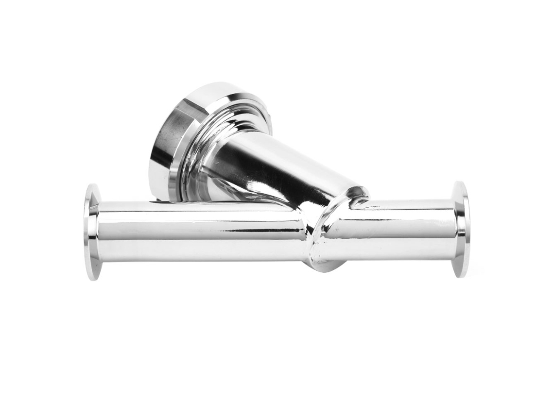 Laxiscreed Y-strainer Em Aço Inox 304 Com Conexões Por Flanges De Presilha De Alta Resistência
