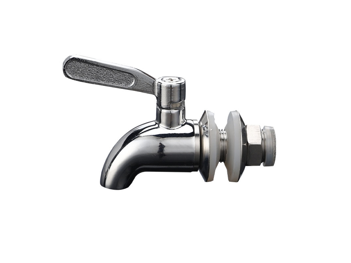 Torneira de aço inox de 16 mm, com alavanca ZYBLSSBB