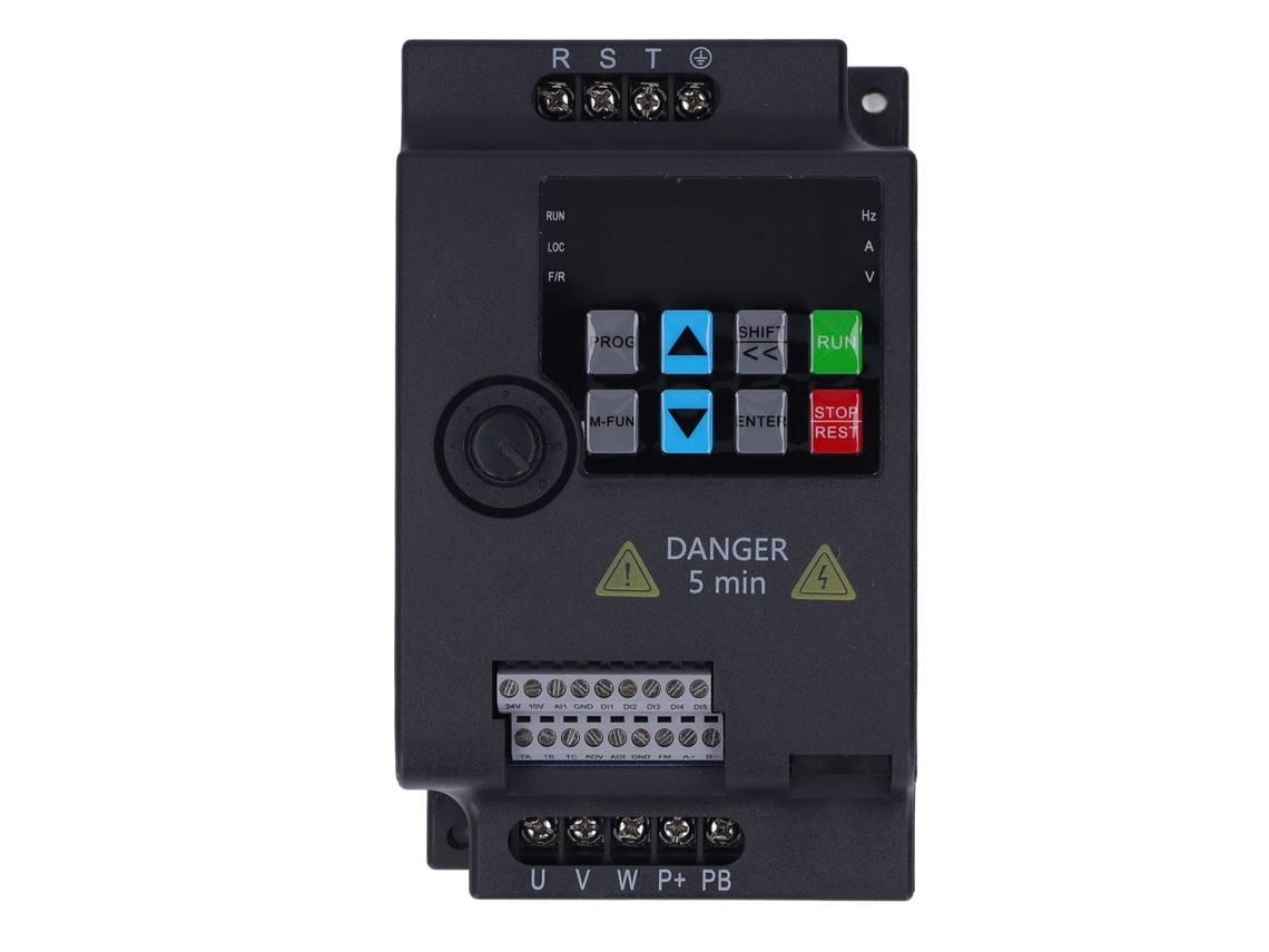 Laxiscreed Varificador De Frequência Trifásico Compacto Com Regulação Automática De 6 Velocidades