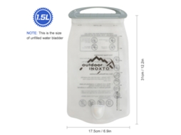 Bolsa De Água Hidratação 1,5l Sem Vazamentos Para Mochila De Hidratação Ciclismo Trekking Corrida Escalada
