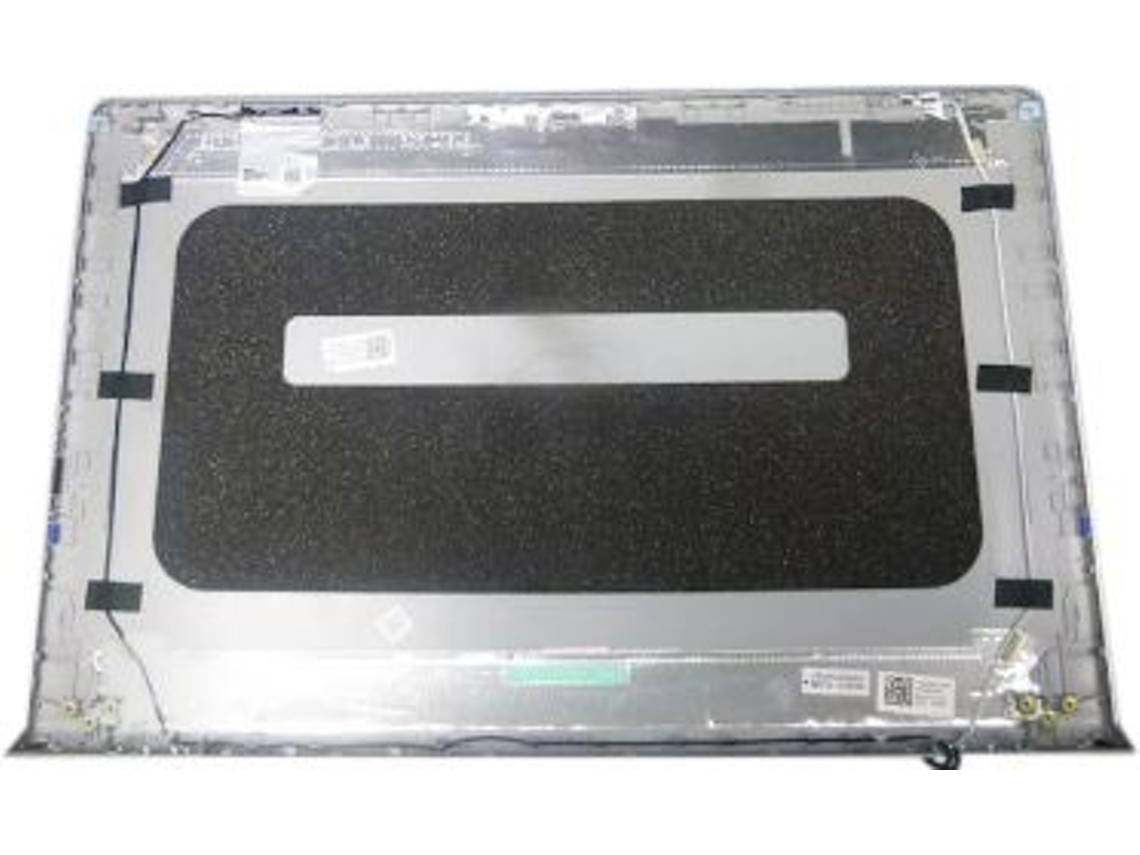 Capa traseira prateada para lcd para dell