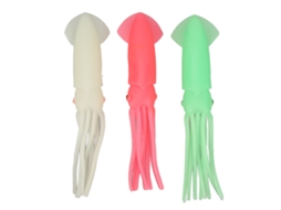 Isca de Lula Simulada Brilhante 23cm 3pcs