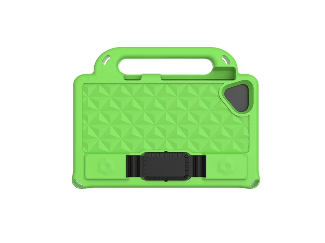 Capa Eva Portátil Série Diamond Halinuia, Casca Plana Anti‑queda Com Suporte E Alça Para Huawei Mediapad T3 Lite 8.0 Polegadas