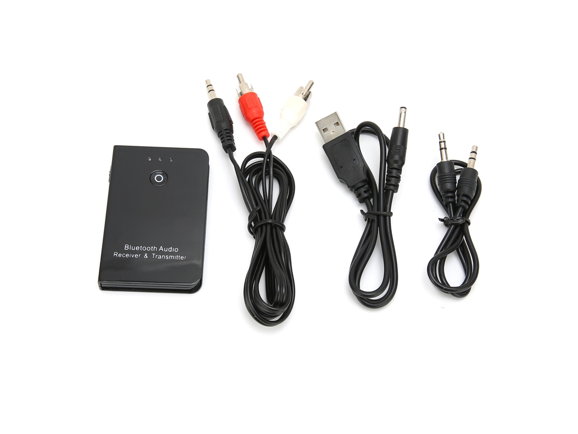 Adaptador Bluetooth 2 em 1 EOOCOO com transmissor e receptor, 3.5mm