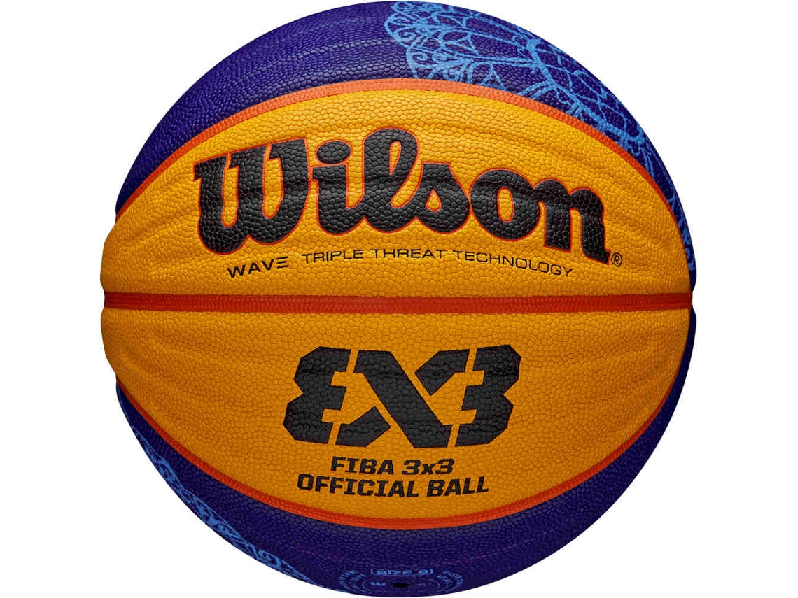 WILSON Fiba 3X3 Paris 2024 Replica Ball Wz3015001Xb Unissex Bolas de Basquete Amarelo 6 Eu