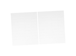 Conjunto De 64 Adesivos Transparentes Dupla Face Para Artesanato