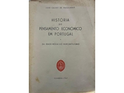 Livro História Do Pensamento Económico Em Portugal. (Português)